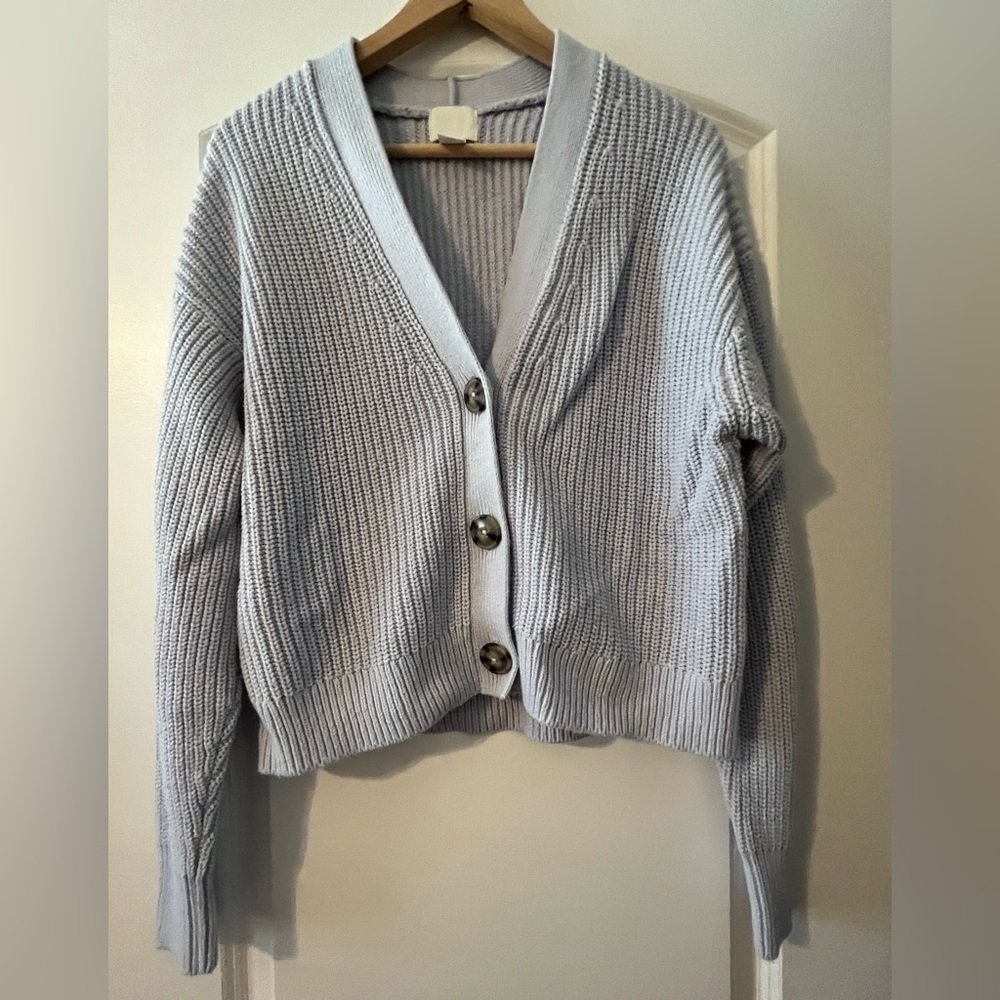 Knit cardigan